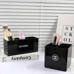 High-Looking Student Dormitory Desktop Cosmetics Lipstick Eyebrow Pencil Makeup Brush Nail Polish Acrylic Storage Box