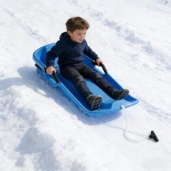 Children's Snowboard with Thickened Snow Sled Board, Rope Brake, and Low-Cost Snow Sled/Ice Cart for Sale