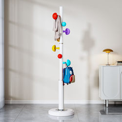 Children's Backpack Rack, Coat Rack, Floor-Standing Bedroom Clothes Rack, Household Entryway Standing Clothes Rack, Simple Room Organizer