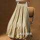 Spring and summer new style pocket A-line skirt, tutu skirt, skirt for small women, white skirt, bud skirt, long skirt, umbrella skirt