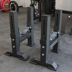 Lu Xiaojun's Deadlift Auxiliary Training Rack with Adjustable Height and Shock-Absorbing Cushioning Support Frame