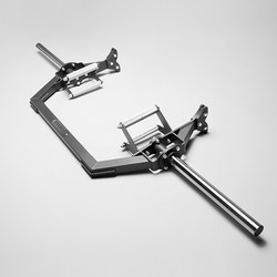 Luxiaojun Lu Xiaojun Open-Style Deadlift Squat Hexagonal Frame Barbell Bar Farmer's Walk