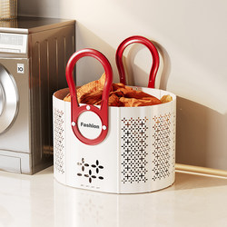 Dirty Laundry Basket, Portable Household Folding Laundry Basket, Stylish Bathroom Laundry Basket for Storing Dirty Clothes