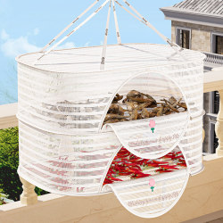 Folding Drying Net for Home Use, Suitable for Drying Fish, Clothes, Socks, and Storing Cured Meat, Radish, and Other Dry Goods