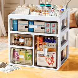 Medicine Box, Family-Sized Drawer-Type Household Medicine Storage Box, Large-Capacity Medicine Bag, Medical Storage Box, Small Medicine Box