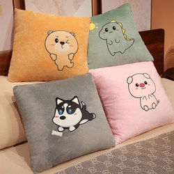 Throw Pillow Sofa Living Room Cushion Headboard Car Pillow Cover Without Insert Men's Style Sleeping Pillow Car Backrest Cushion