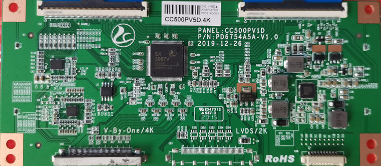 Panda 50A16F Logic Board PD9254A2A-V1.3 CC500PV5D/7D 4K