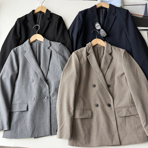 
Kitano U Home! Women's Double-breasted Jacket/Coat Commuting Business Suit Jacket Early Spring BY481603
