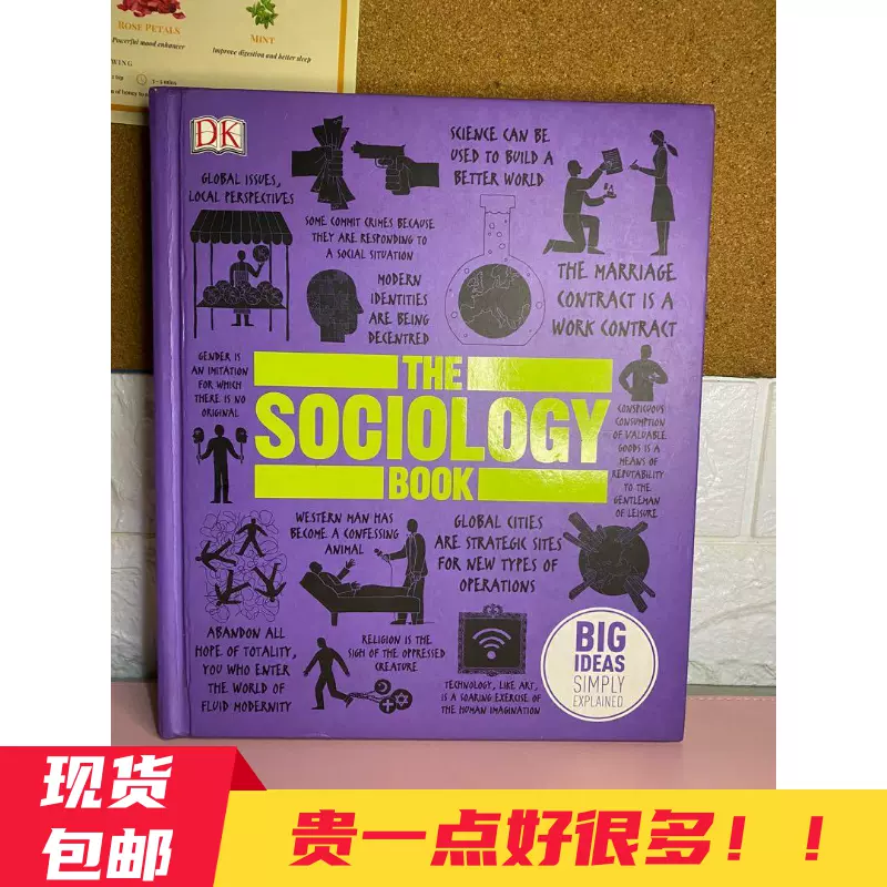 Book:　现货The　Sociology　Big　Ideas　Simply　Explained英文版书-Taobao