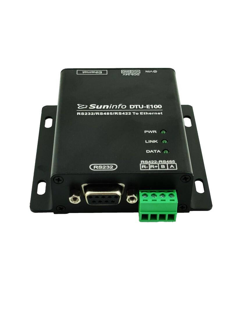 Convertidor DTU-E100 RS485 a Ethernet - Puerta de enlace Modbus RTU