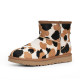 UGG autumn and winter new women's classic boots, cow pattern mini short tube snow boots 1123353