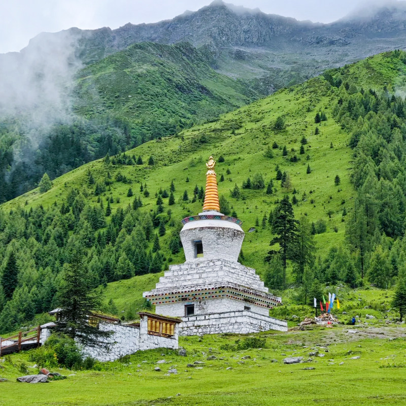 2-8人小团四姑娘山2日游双桥沟毕棚沟达古冰川跟团二日游川西纯玩
