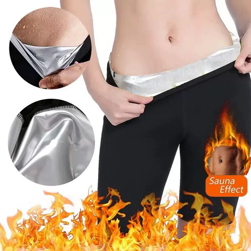 Pantalones moldeadores de cuerpo para Sauna, pantalones adel-Taobao