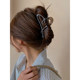 High-end love hair clip for women 2025 new style back head hair clip large shark clip hair clip headgear