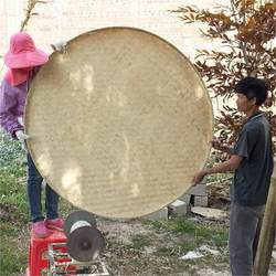 Hand-Woven Household Dustpan, Wicker Woven Dustpan, Artistic Performance Dustpan, Agricultural Dustpan