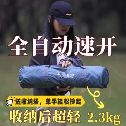 Single-Person Tent for Outdoor Use, One-Click Opening and Closing, Rainproof and Sunproof, Suitable for 1-2 People, Portable Camping Tent