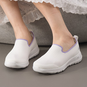 
Skechers women's shoes soft sole mother's shoes 2026 new lightweight walking shoes mesh one-foot sports shoes casual