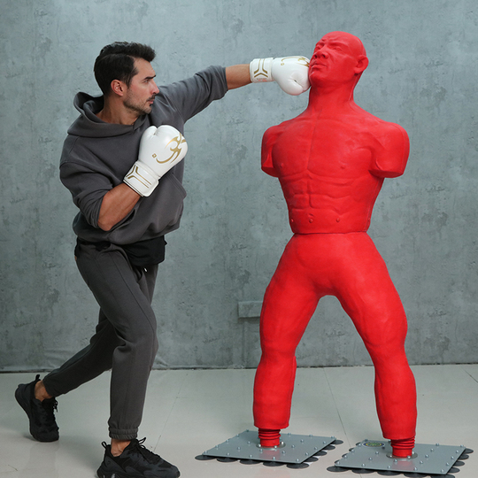 ボックス型シリコンボクシングサンドバッグ - 人型トレーニングダミー