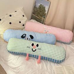Dopamine Long Pillow for Sleeping, Leg Pillow, Sofa Backrest, College Dormitory Bedside Pillow