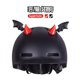 Motorcycle helmet horn decoration small accessories personalized creative devil wings accessories ski ears braid Harley