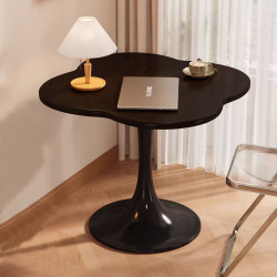 Dining table dining table home living room casual coffee table negotiation table rental room balcony tulip round table