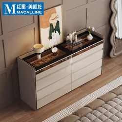 Saint Baiyu Light Luxury Five-Drawer Cabinet Bedroom Storage Cabinet Simple Integrated Bedside Jewelry Storage Display Modern Dressing Table