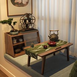 Eisen Solid Wood Small Table for Home Use, Office Desk, Student Writing Desk, Bed Table, Foldable Bay Window Desk