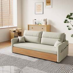 Today's Dual-Purpose Sofa Bed Is a Multifunctional, Simple, Foldable and Retractable Double Sofa for Small Apartments in the Living Room and Bedroom