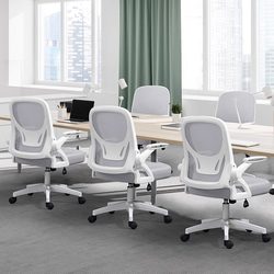 Qi Yu Computer Chair Ergonomic Office Chair Student Home Desk Chair Staff Backrest Seat Swivel Chair Adjustable Height