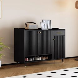 Beiju Shoe Cabinet Best-Selling List New Black Shoe Cabinet for Home Entrance Hallway Integrated Wall-Mounted Storage Cabinet