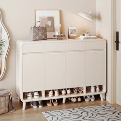 Ouyayijia No-Installation Shoe Cabinet for Home Entrance, 2025 New Popular Model, High-End and Stylish Entryway Storage Cabinet