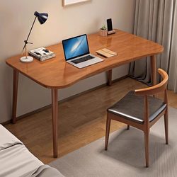 Sazaidai Computer Desk Desktop Home Study Desk Simple Bedroom Writing Desk Rectangular Workbench Modern Desk