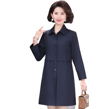 Mom's spring thin windbreaker jacket for women's fashionable new style