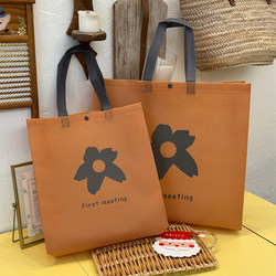 Non-Woven Handbag, Sturdy and Durable, Work Commute Bag, Shopping Bag, Environmentally Friendly Gift Bag, Clothing Store Bag