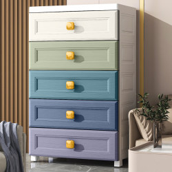 Thickened large drawer storage cabinet