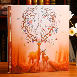 Photo Album, Commemorative Album, Large-Capacity Family Version, 5-Inch, 6-Inch, 1000 Photos, Mixed-Style Photo Album Storage Box, Five or Six Photos