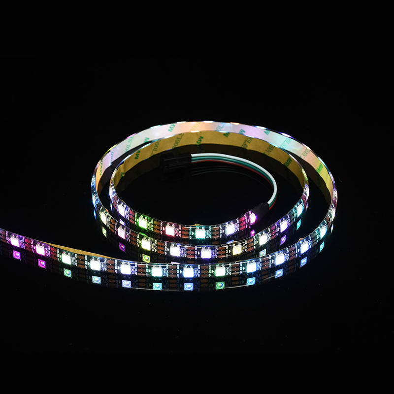 树莓派WS2812B彩灯RGB LED灯 5050光珠60位5V单片机可编程LED灯带-淘宝网