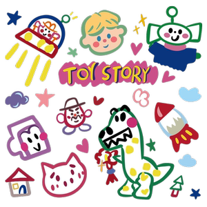 
Hand-painted cute cartoon bear waterproof car stickers for cars, motorcycles, electric vehicles, scratch blocking stickers, graffiti stickers, trendy