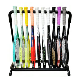 Gym, Sports Hall, Home Use, No-Drill Tennis Racket Rack, Multi-Racket Storage Rack, Children's Display Rack, Vertical Stand