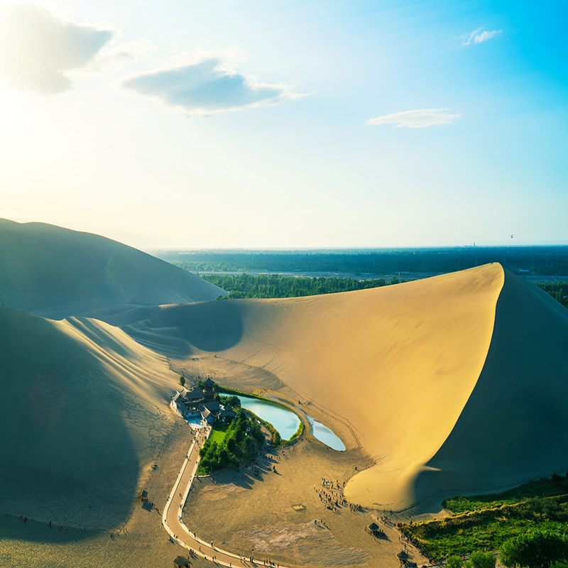 【2人起发】甘肃旅游2天1晚跟团游嘉峪关敦煌莫高窟二日游 精品游