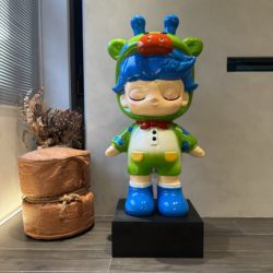 Internet-Famous Living Room Floor-Standing Ornaments, Home Tv Cabinet, Cartoon Piggy Bank Decoration Next to the Sofa, Housewarming Gift