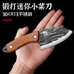 Outdoor Fruit Knife, Household Forged Small Kitchen Knife, Slicing Knife, Fish Cleaning Knife, Mini Knife, Dormitory Fruit Knife