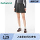 Short skirt for women hot air 2025 summer new pleated slim A-line slim versatile and comfortable commuting temperament