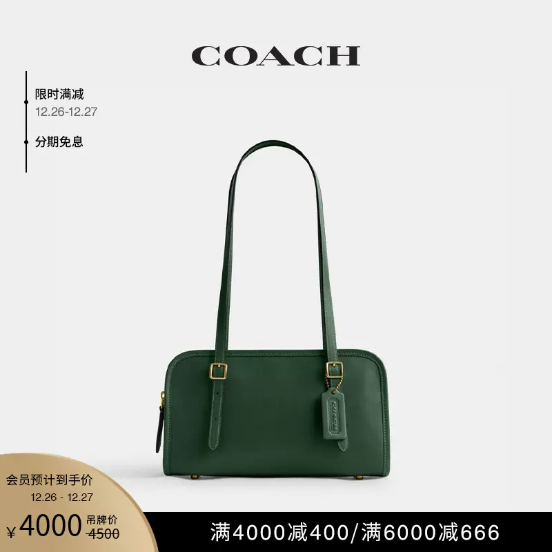 新品】COACH/蔻驰女士SWING拉链手袋单肩包腋下包高级简约-Taobao