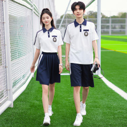 Sixth Grade Class Uniform Summer College Style Graduation Photo Short-Sleeved T-Shirt Shorts Elementary and Middle School Student Sports Pants Set