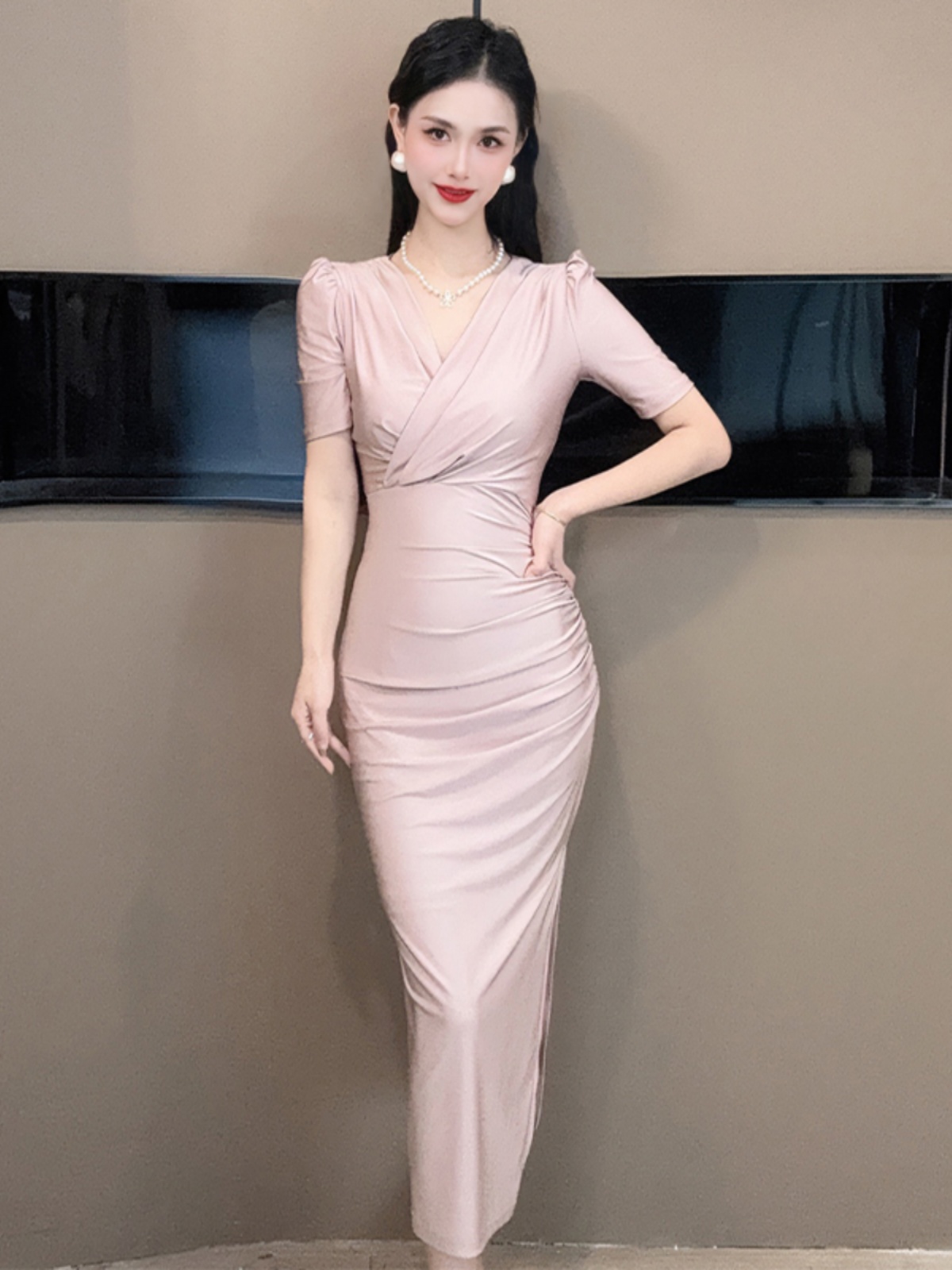 C3190 1960K Váy Đầm Liền Thân Dự Tiệc Nữ Ruureag Sexy Dáng Ôm Body Gợi Cảm Sexy Mùa Hè Thời Trang Nữ G05 Sản Phẩm Mới