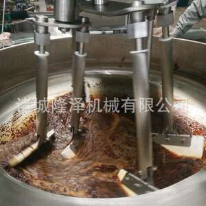 
Fully automatic multi-claw planetary mixing wok, spicy hot pot cooking equipment, beef chili sauce wok