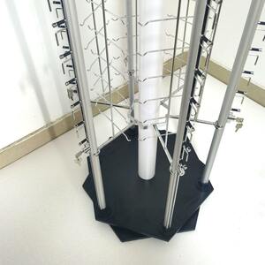 
Aluminum alloy with lock glasses display stand Rotating optical glasses Sunglasses glasses stand Glasses shelf 96 payment