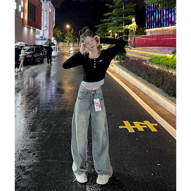 ShaoYeYan Moss Whispers Fake Two-Layer Knit T-Shirt main image 0
