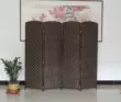 vách ngăn giả gỗ Lối vào khách sạn Trung Quốc gấp màn hình vách ngăn màn hình gấp thời trang phòng khách phòng ngủ phòng ăn màn hình di động đơn giản vách ngăn phòng máy lạnh phụ kiện vách compact 